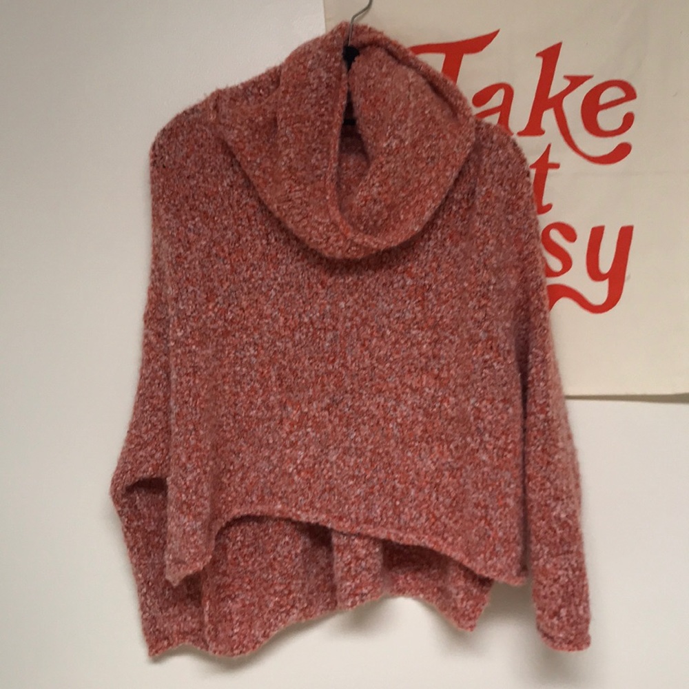 Pink Free People Sweater